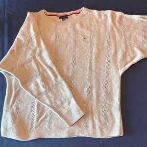 Tommy Hilfiger light blue/grey Crew Neck Sweater